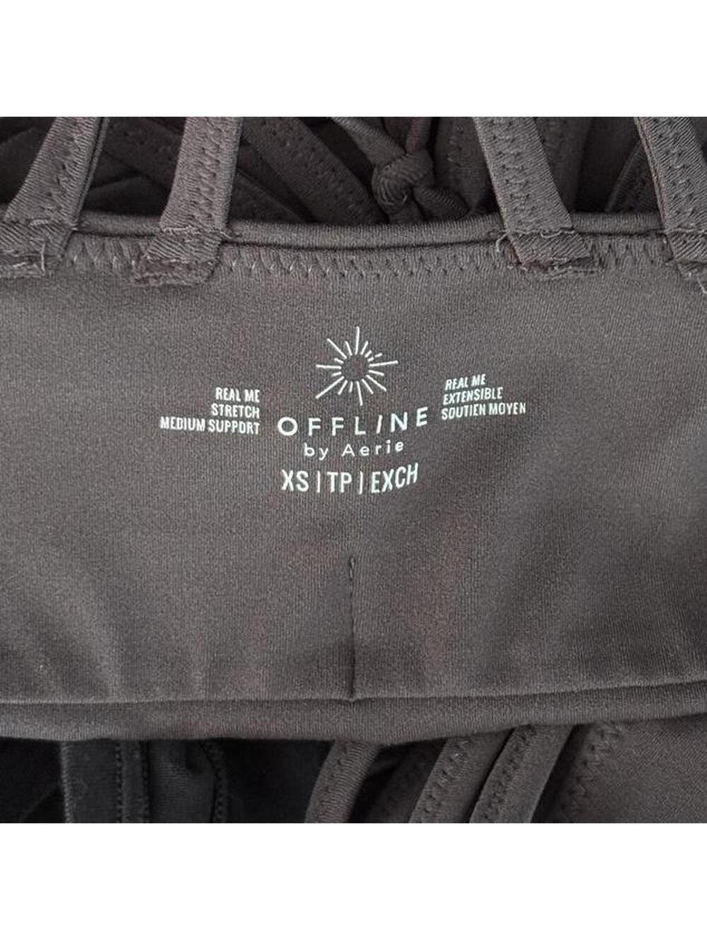 Aerie Offline Real Me Macrame Sports Bra - Picture 3 of 3